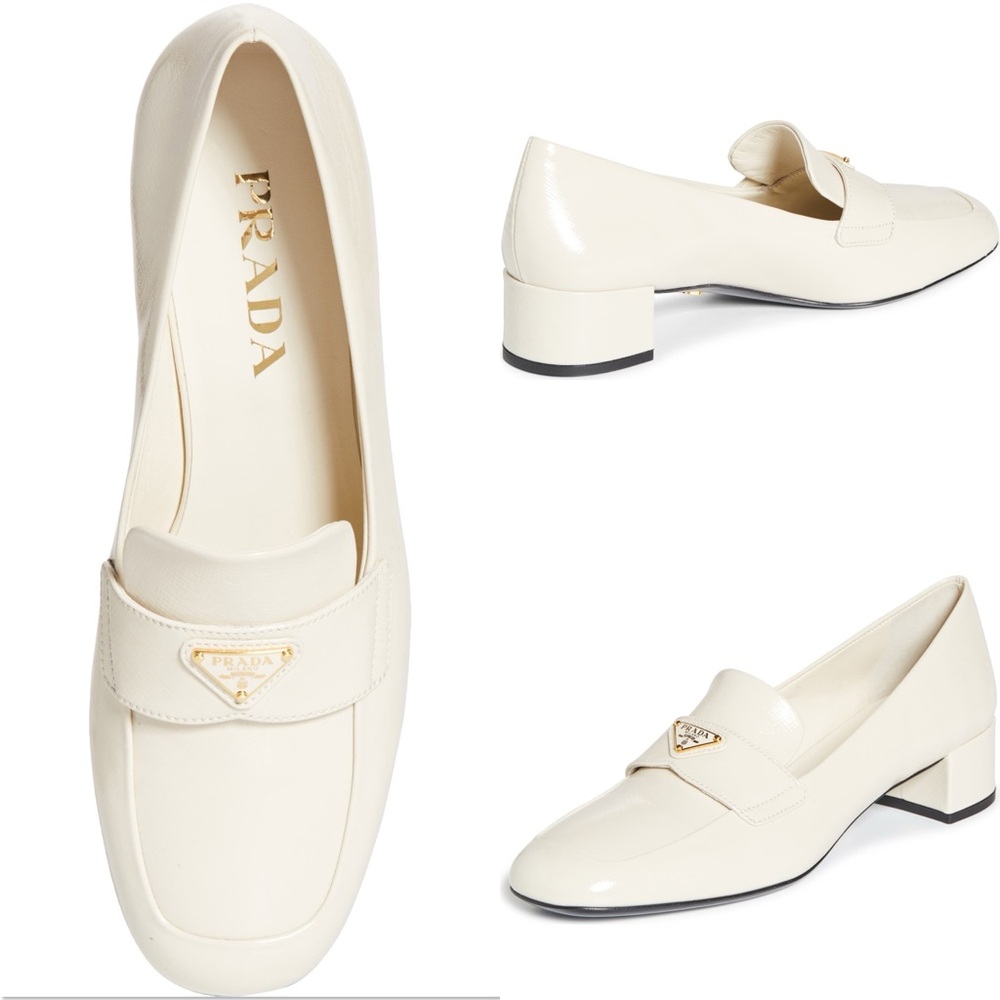 Prada Mocassini Loafer Pump 40.5 $1,075